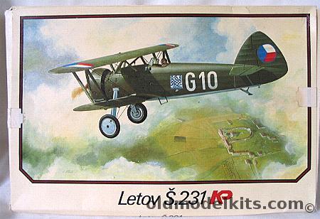 KP 1/72 Letov S.231 (S-231) - Spanish Civil War or Czech plastic model kit